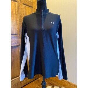Under Armour Black & Gray Pullover Size Large Shirt Athleisure Sporty  Unisex